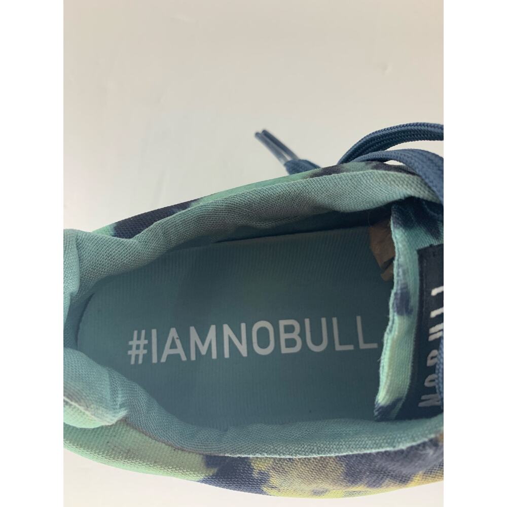 NoBull Blue Tie-Dye Canvas Trainer Shoes - Picture 9 of 15